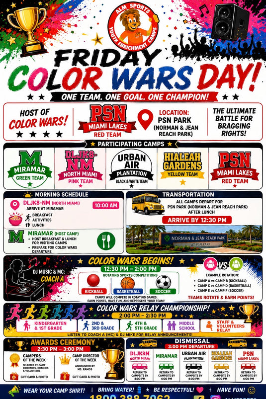 Friday Color Wars