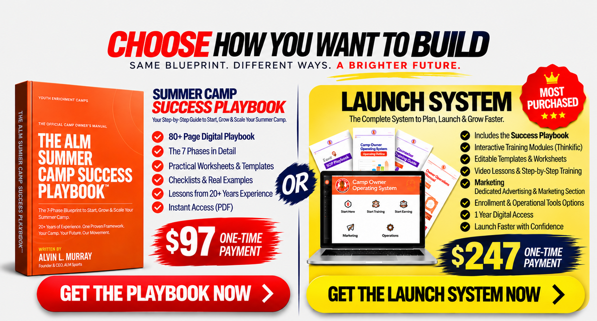 ALM Camp Success Playbook and Camp Launch System